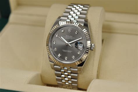 rolex datejust 41 rhodium diamond dial jubilee bracelet|Rolex Datejust 41 review.